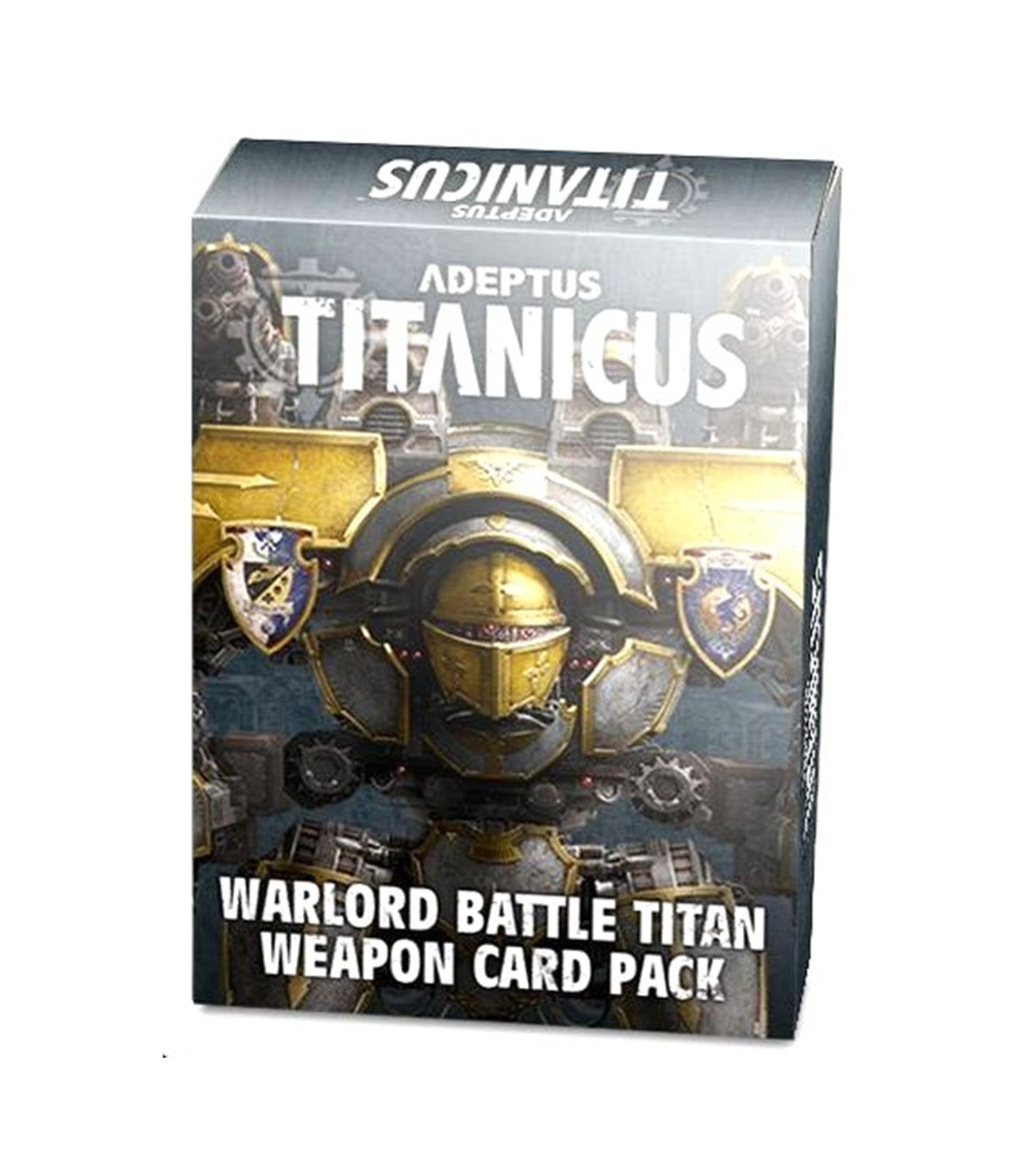 Adeptus Titanicus Warlord Battle Titan Weapon Card Pack