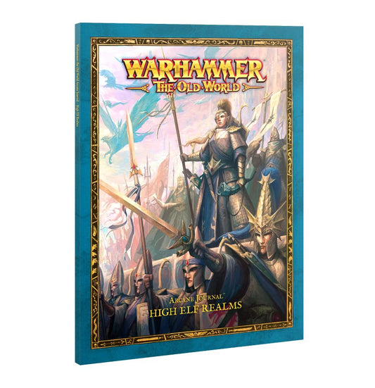 Arcane Journal High Elf Realms Warhammer The Old World PREORDER 03/01