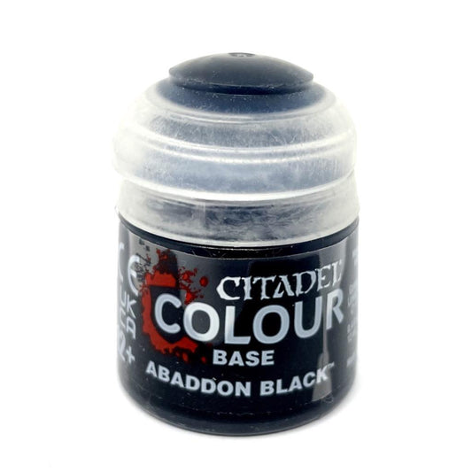 Base Abaddon Black 12ml Games Workshop Citadel Miniature Paint