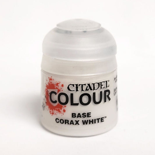 Base Corax White 12ml Games Workshop Citadel Miniature Paint