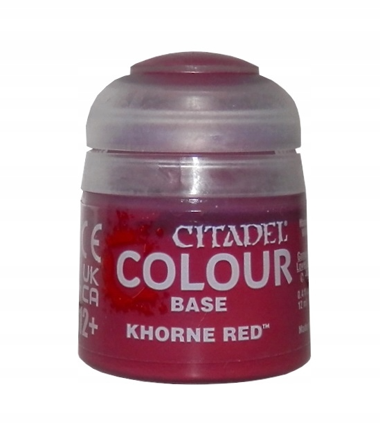 Base Khorne Red 12ml Games Workshop Citadel Miniature Paint