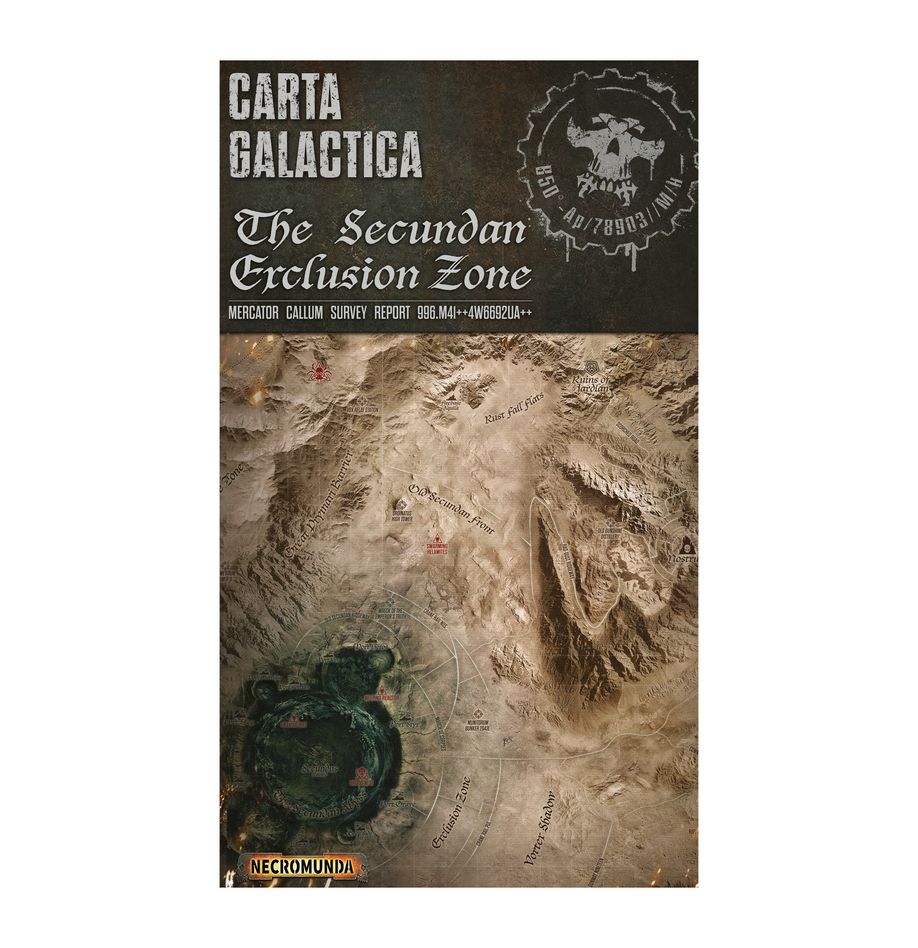 Carta Galactica The Secundan Exclusion Zone Necromunda PREORDER 8/3 WBGames