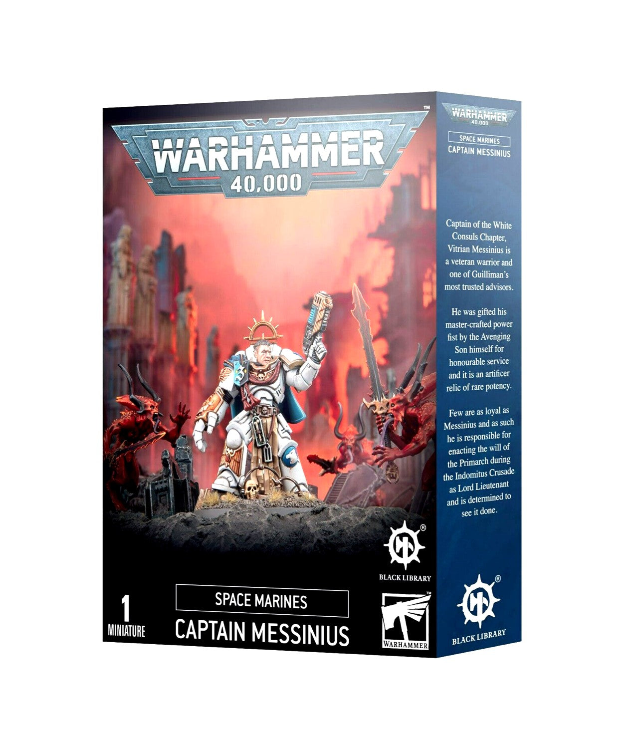 Captain Messinius Space Marines Warhammer 40K