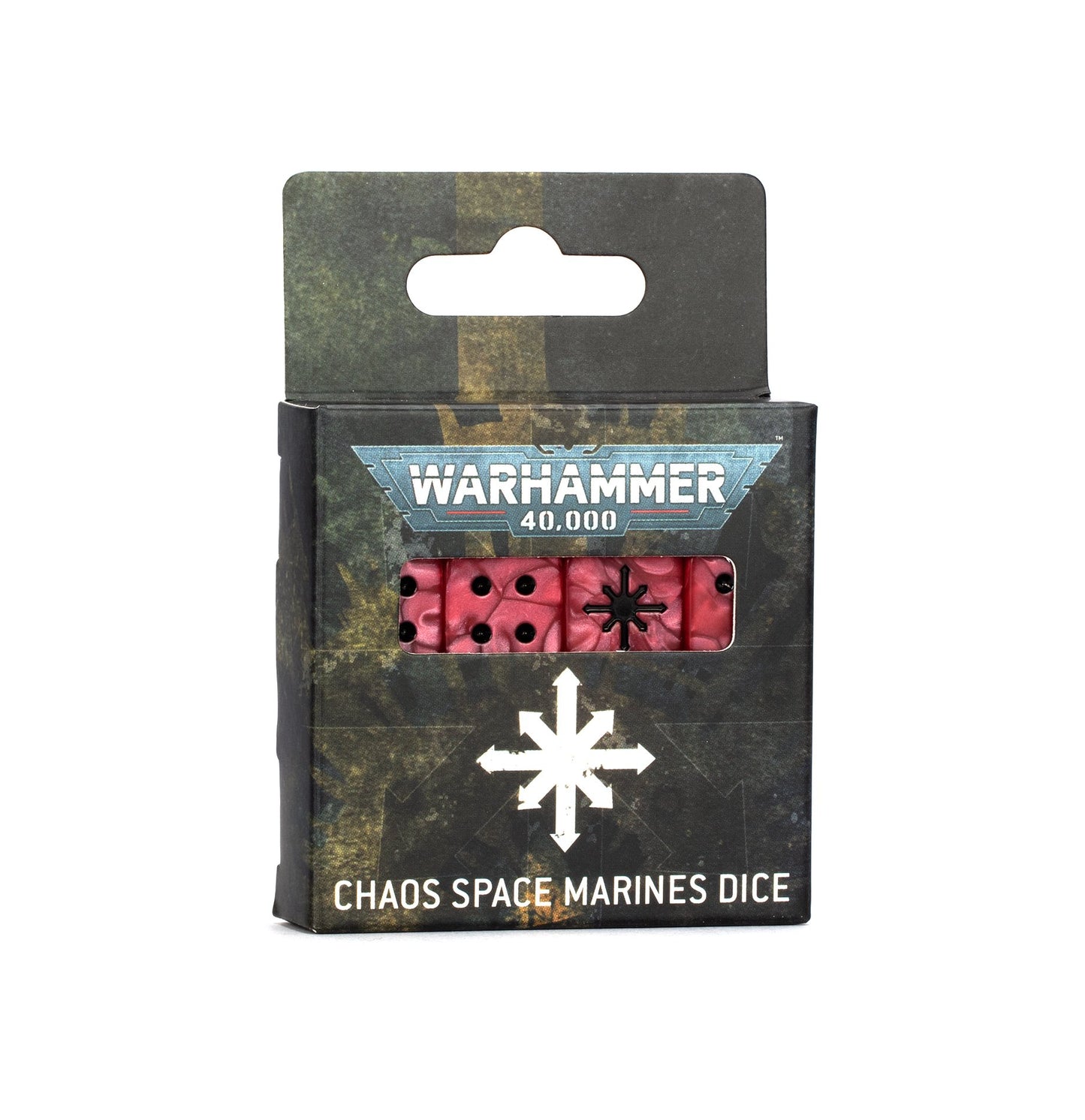 Chaos Space Marines Dice Set Warhammer 40K