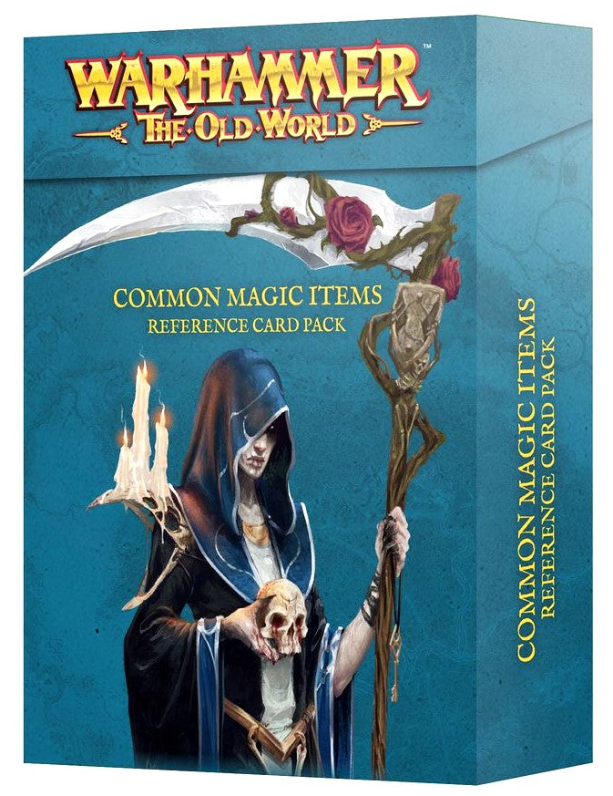 Common Magic Items Reference Card Pack Old World Warhammer