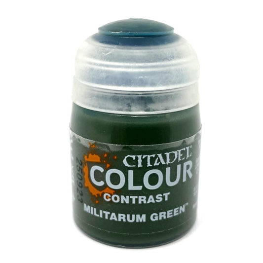 Contrast Militarum Green 18ml Games Workshop Citadel Miniature Paint