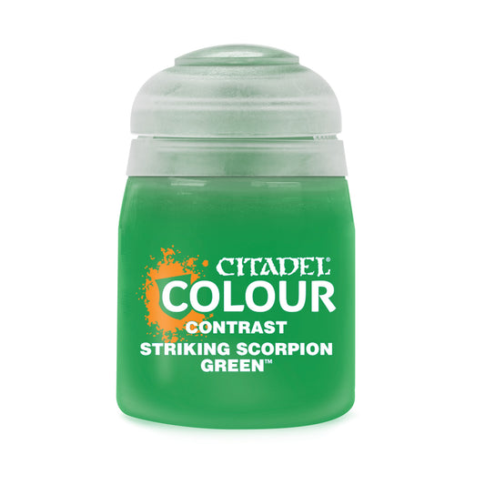 Contrast Striking Scorpion Green 18ml Games Workshop Citadel Miniature Paint