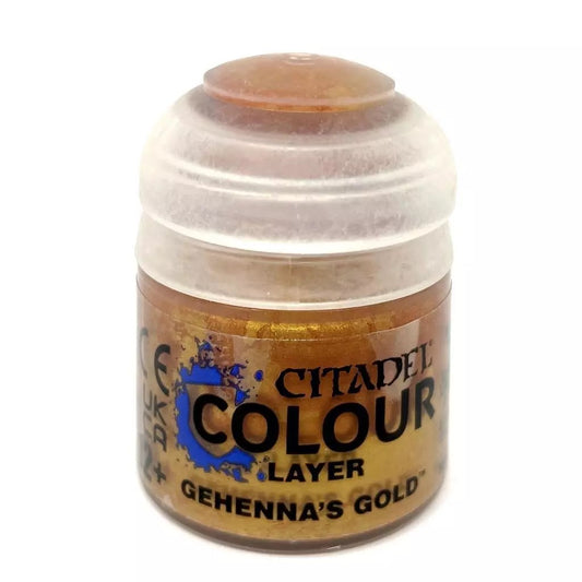 Layer Gehenna's Gold12ml Games Workshop Citadel Miniature Paint  WBGames