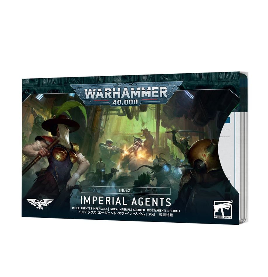 Imperial Agents Index Cards 10th Edition Warhammer 40K