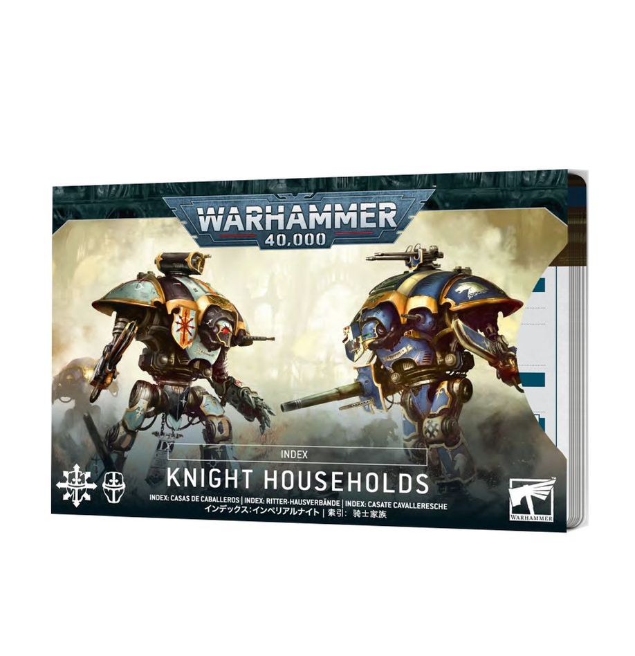 Imperial Knight Households Index Cards 10Th Edition Warhammer 40K