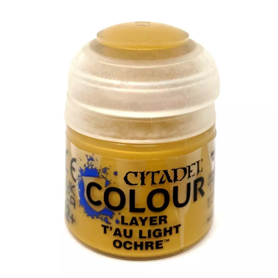 Layer Tau Light Ochre 12ml Games Workshop Citadel Miniature Paint  WBGames