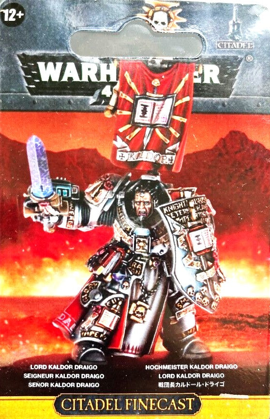 Lord Kaldor Draigo Grey Knights Supreme Grand Master Warhammer 40K NIB ...