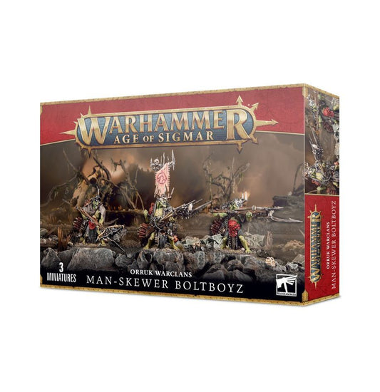 Man-Skewer Boltboyz Orruk Warclans Warhammer Age Of Sigmar