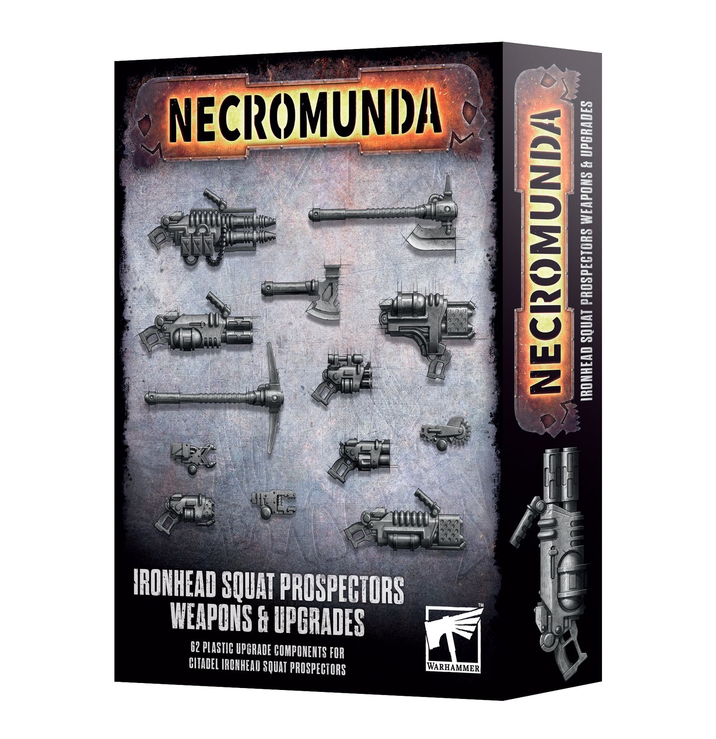 Ironhead Squat Prospectors Weapons & Upgrades Necromunda Warhammer PREORDER 01/11