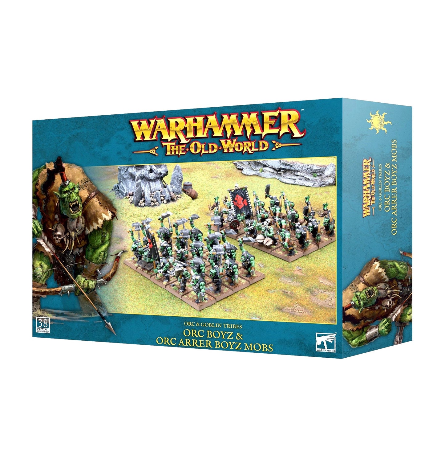 Orc Boyz & Orc Arrer Boyz Mobs - Orc & Goblin Tribes Warhammer