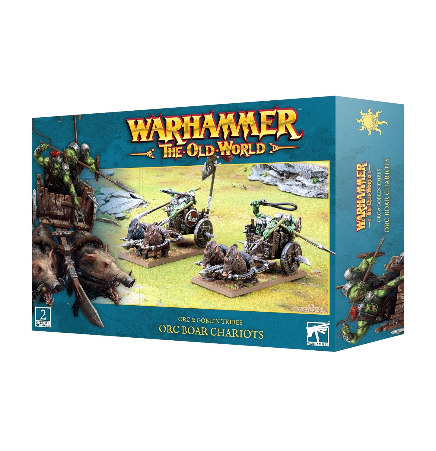 Orc Boar Chariots  Orc & Goblin Tribes Warhammer Old World NIB! WBGames