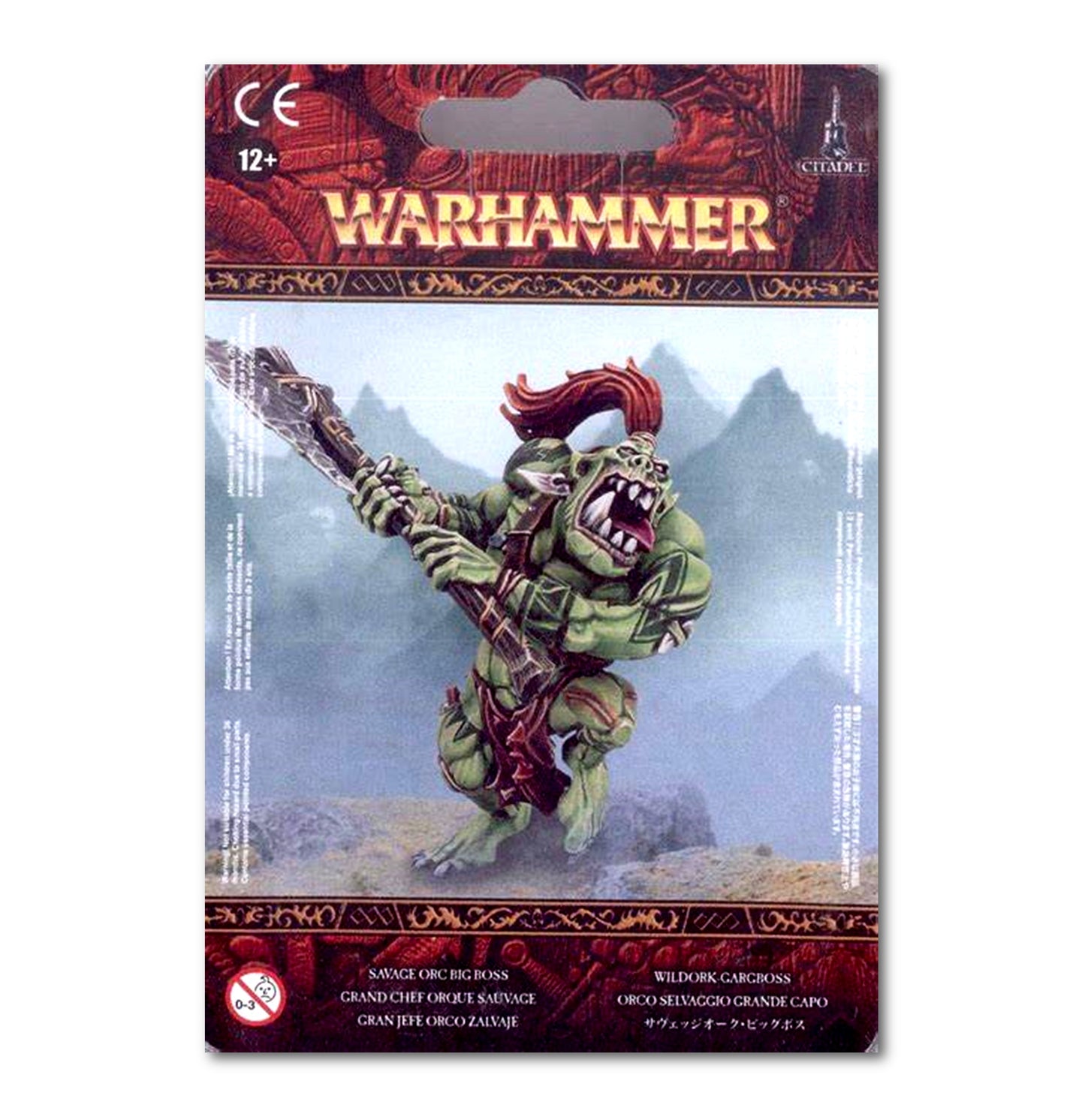 Savage Orc Big Boss Orruk Warclans Warhammer Age of Sigmar NIB! WBGames