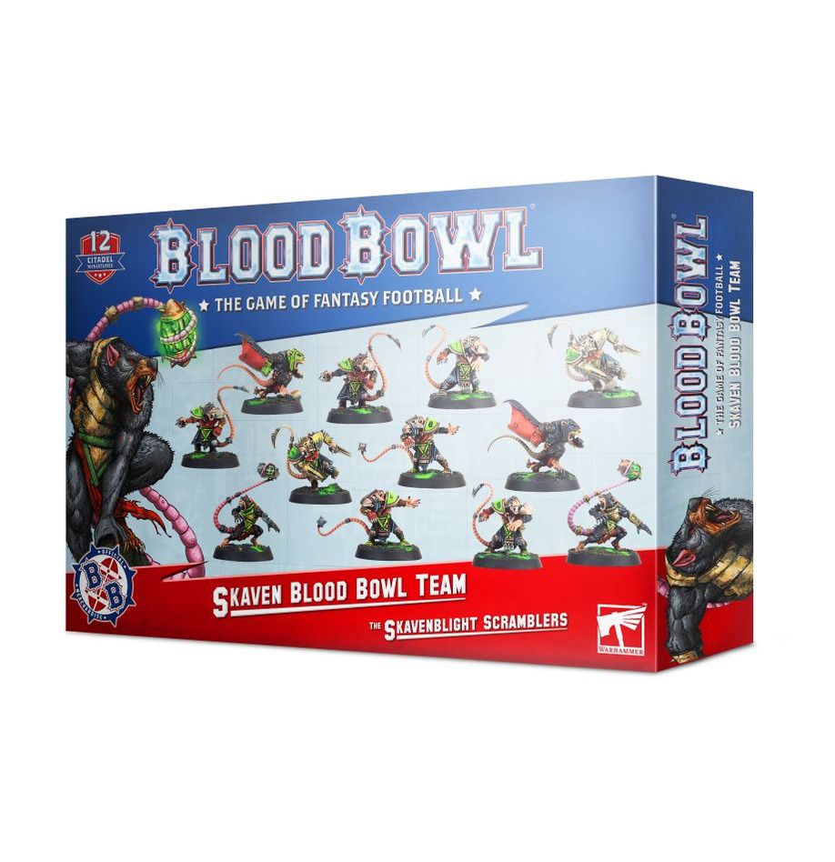 Skaven Blood Bowl Team The Skavenblight Scramblers WBGames