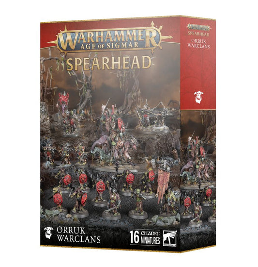 Vanguard Spearhead Orruk Warclans Warhammer Age of Sigmar