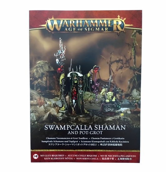 Swampcalla Shaman and Pot-Grot Orruk Warclans Warhammer AoS