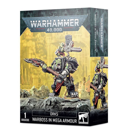 Warboss In Mega Armour Orks Warhammer 40K WBGames