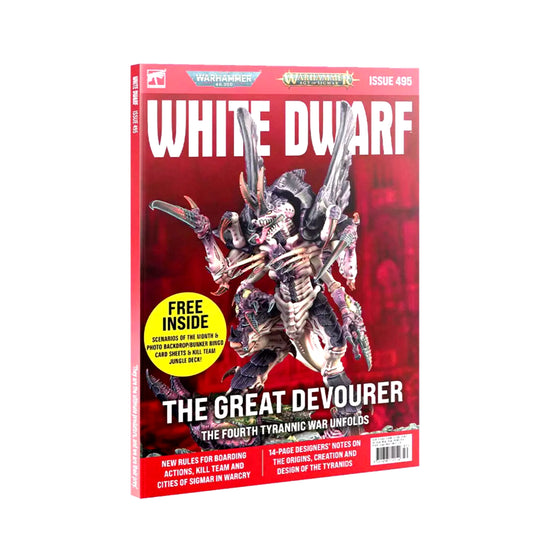 Warhammer White Dwarf Issue 495 December 2023