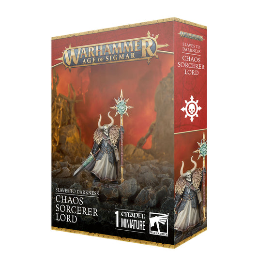 Chaos Sorcerer Lord Slaves to Darkness 4th Ed Warhammer AoS PREORDER 12/7