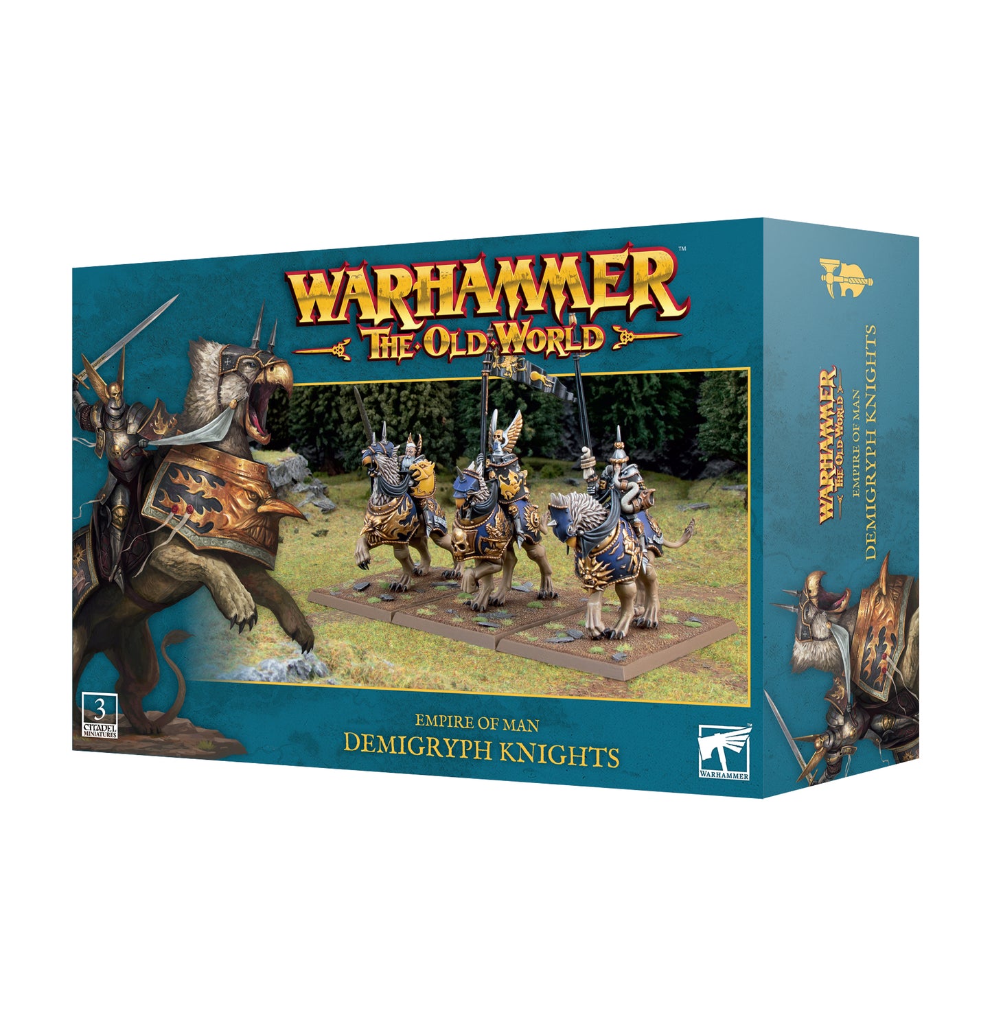 Demigryph Knights Empire Of Man Warhammer Old World