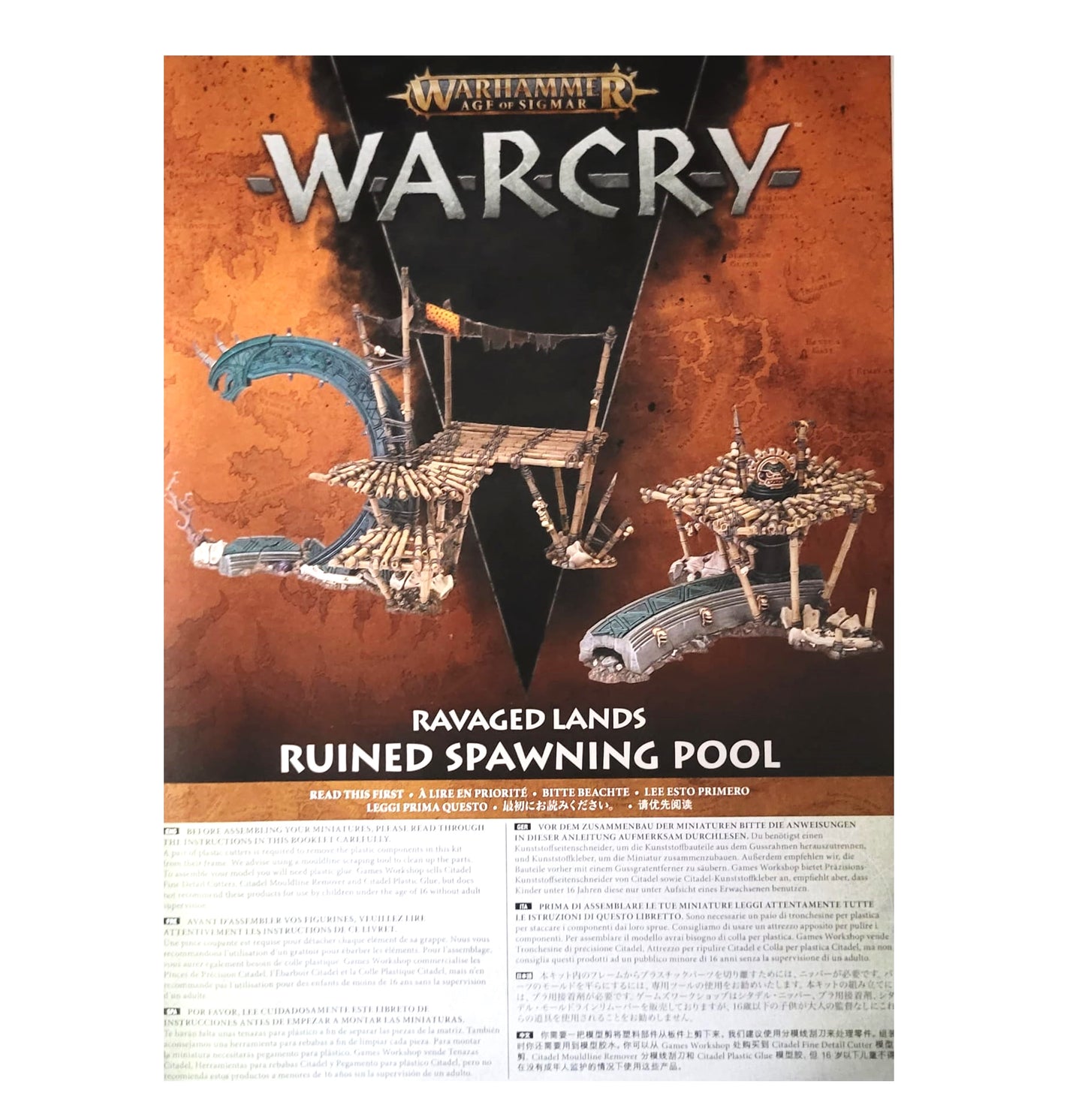 Ruined Spawning Pool Warcry Ravaged Lands Warhammer AoS