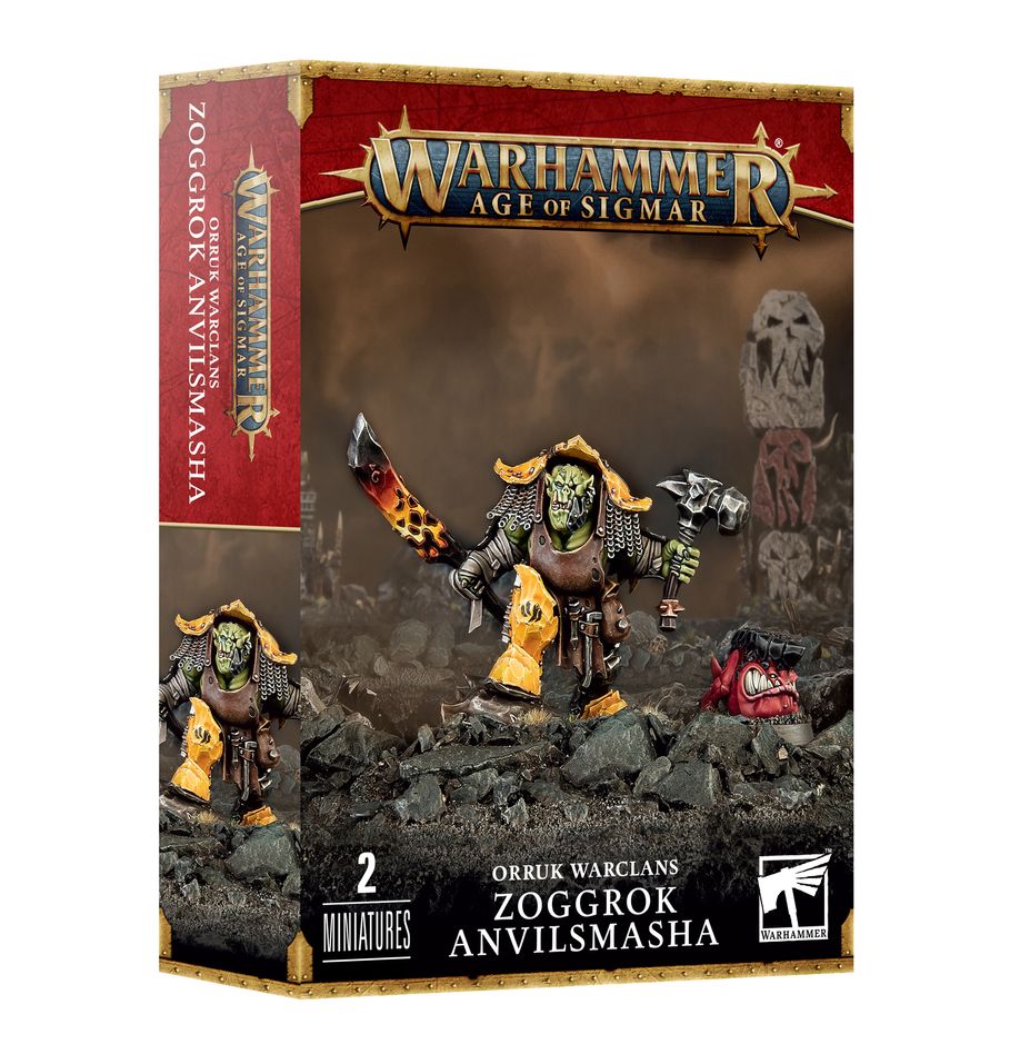 Zoggrok Anvilsmasha Orruk Warclans Ironjawz Warhammer AoS