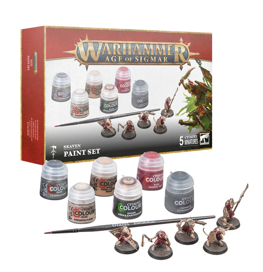 Paints Set Warhammer Skaven Warhammer Age Of Sigmar PREORDER 8/10  WBGames
