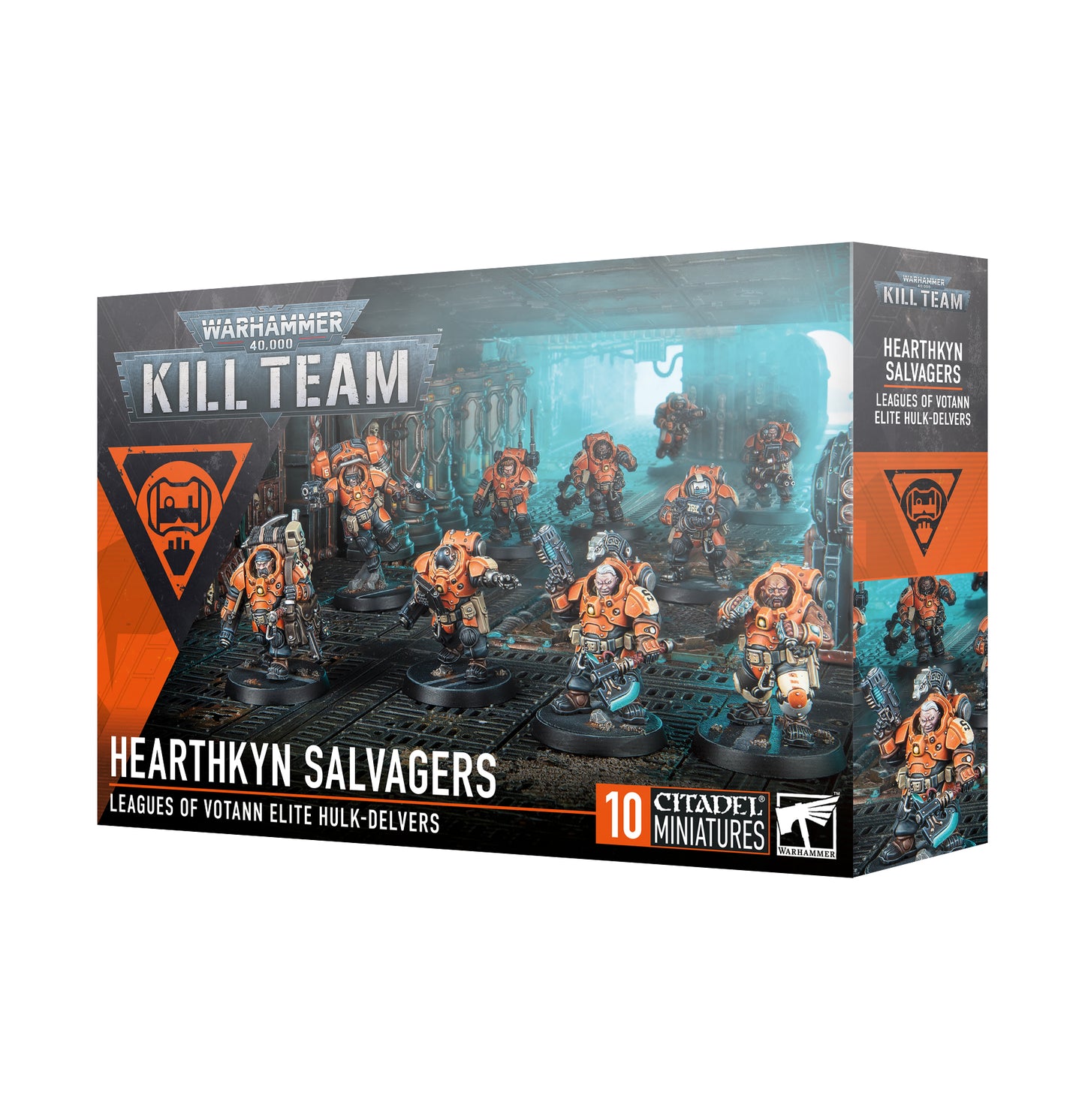 Hearthkyn Salvagers Kill Team Leagues of Votann Warhammer 40K