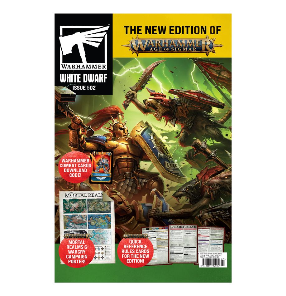 Warhammer White Dwarf Issue 502 - July 2024