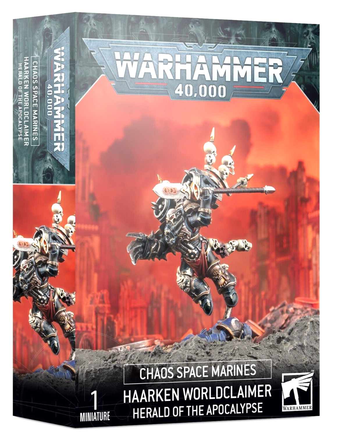 Haarken Worldclaimer Herald of the Apocalypse Chaos Space Marines 40K