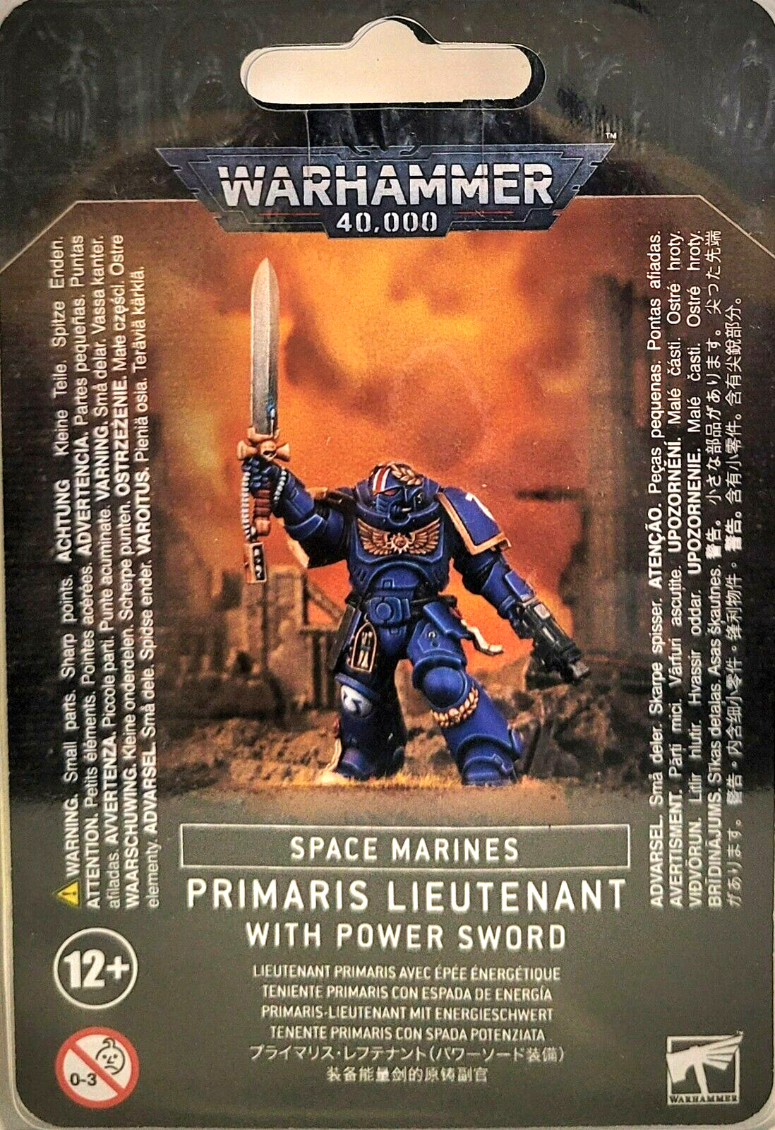 Primaris Lieutenant with Power Sword Space Marines Warhammer 40K NIB!    WBGames