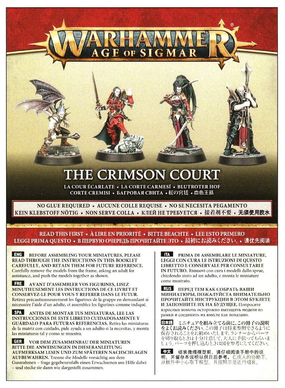 The Crimson Court Warhammer Soulblight Underworlds NIB!                  WBGames