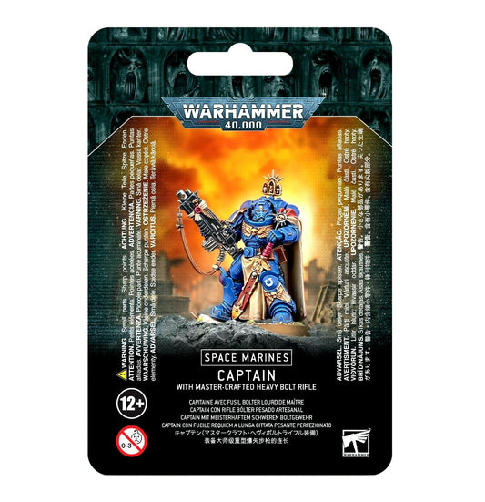 Captain with Master-crafted Heavy Bolt Rifle Space Marines Warhammer 40K