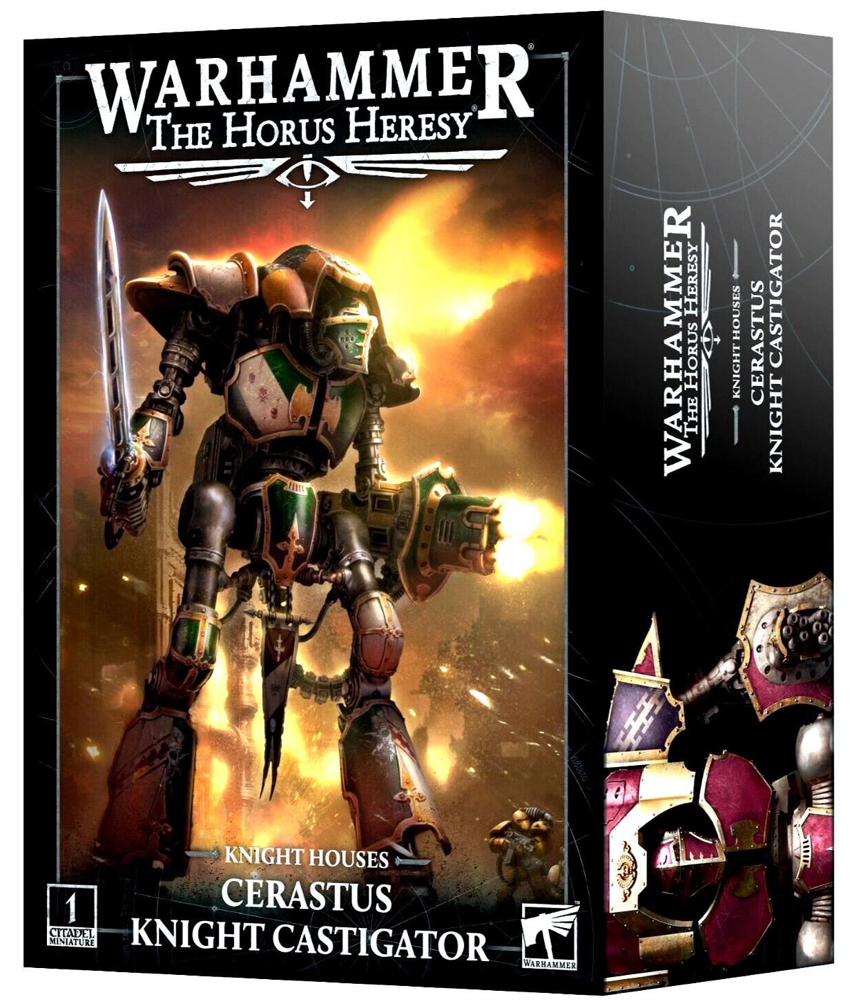 Cerastus Knight Castigator Warhammer  Horus Heresy