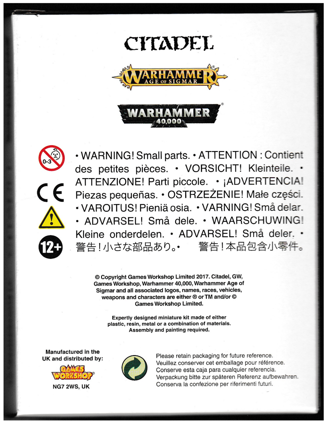 Vandus Hammerhand Stormcast Eternals Warhammer AoS NIB!                 WBGames