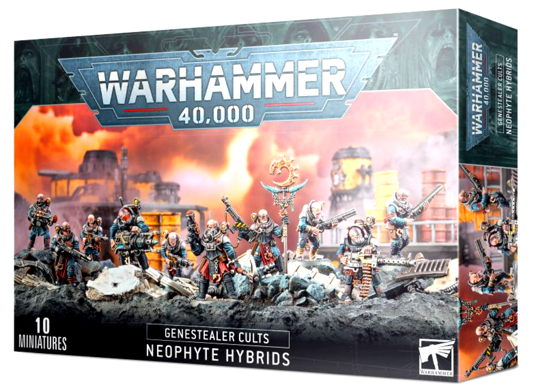 Neophyte Hybrids Genestealer Cults Warhammer 40K NIB!                    WBGames