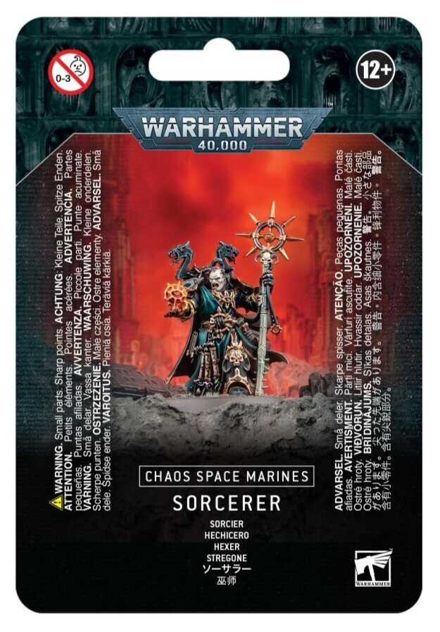 Chaos Space Marine Sorcerer Warhammer 40K