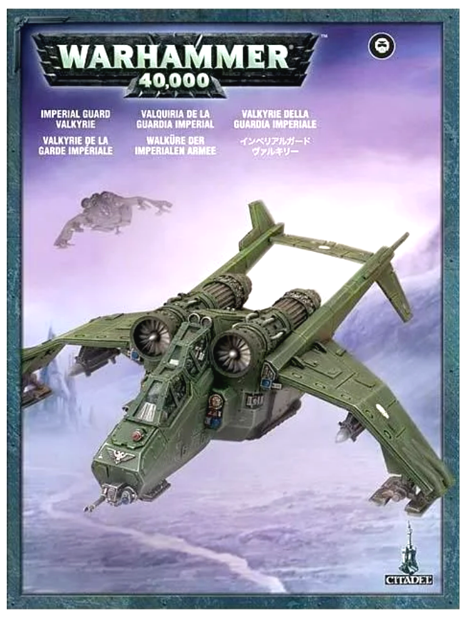 Valkyrie Aerial Astra Militarium Imperial Guard Warhammer 40K NIB! WBG ...