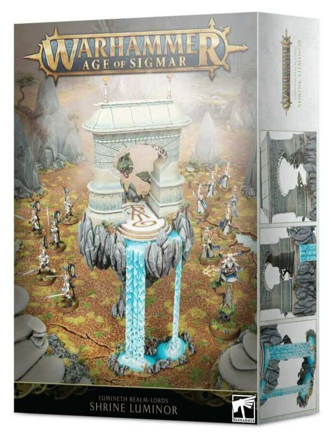 Shrine Luminor Terrain Lumineth Realm-lords Warhammer AoS NIB            WBGames