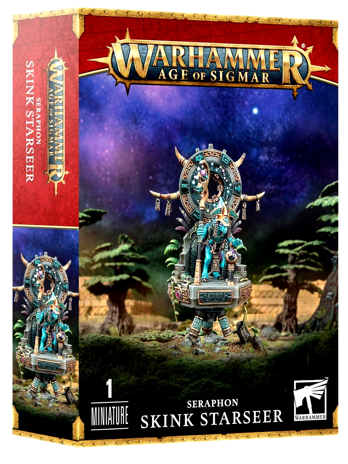 Skink Starseer Seraphon Warhammer AoS NIB!                               WBGames