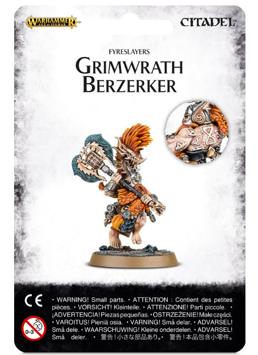 Grimwrath Berzerker Fyreslayers Warhammer Age of Sigmar