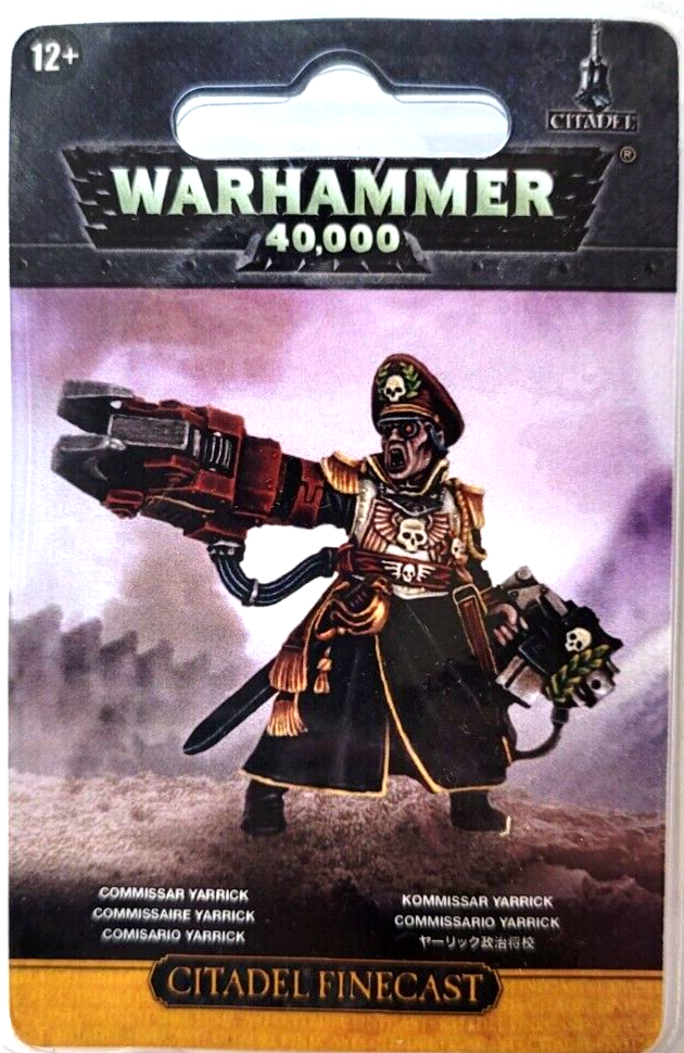 Commissar Yarrick Astra Militarum Warhammer 40K NIB! OOP WBGames – War ...