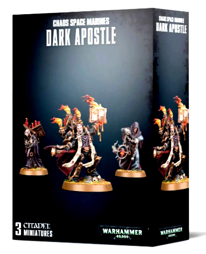 Dark Apostle Chaos Space Marines Warhammer 40K NIB!                      WBGames